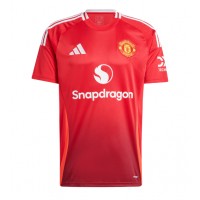 Dres Manchester United Alejandro Garnacho #17 Domáci 2024-25 Krátky Rukáv